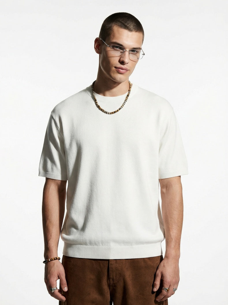 Retro Old Money Style Leisure T-shirts