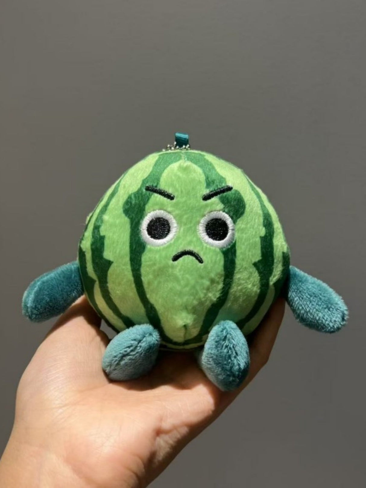 Wassermelonen-Puppen-Schlüsselanhänger