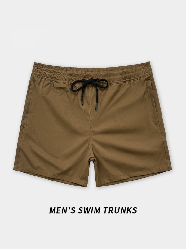Outerwear Solid Color Quick-drying Breathable Beach Shorts