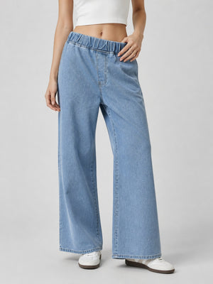 Comfortable And Casual Wide-leg Loose Jeans