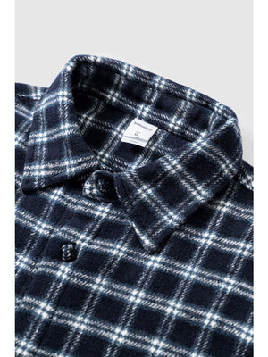 Liber Autumn Men's Button design Plaid Shirts