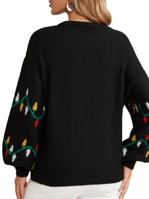 Christmas Colorful Lights Colorful Lights Sweaters