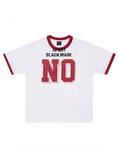 Printed Color-blocked Printed T-shirt