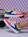 Color-blocked Women's Sneakers