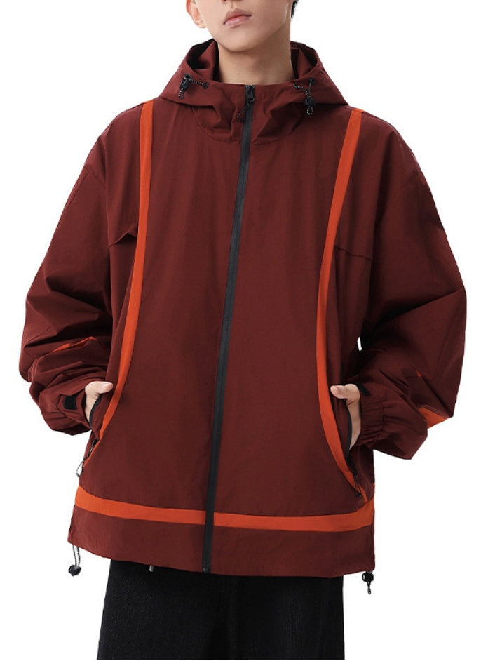 Vestes à capuche et fermeture éclair Cleanfit Patchwork