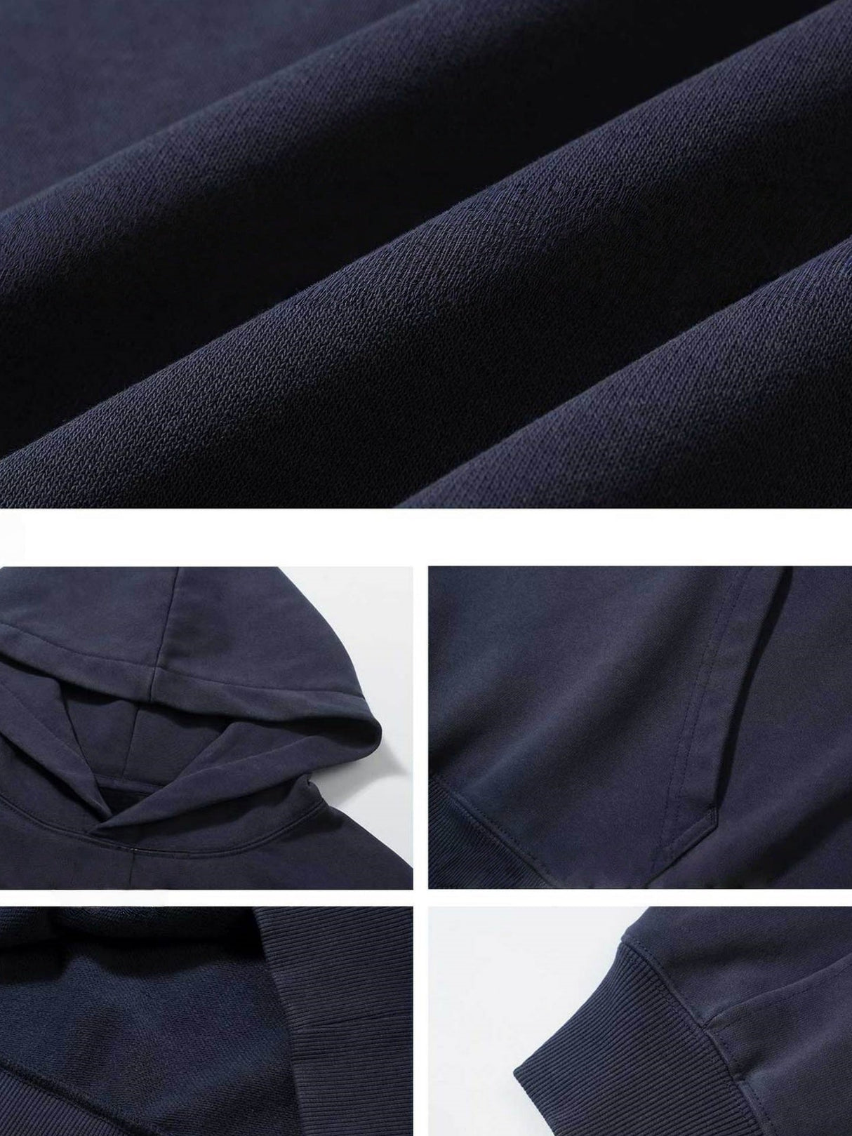 Fried Salt Washing Terry Stereo Printed Hoodies