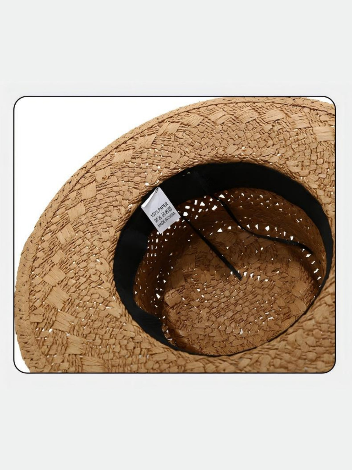 Flat-topped, Openwork Sunshade Hat