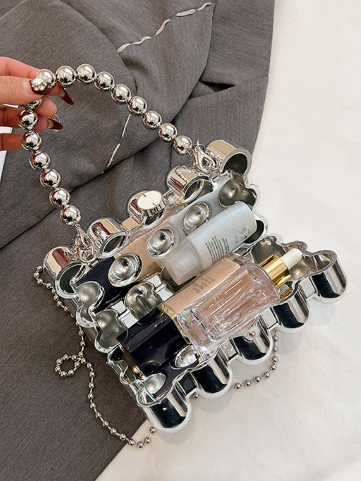 Beaded Party Crossbody Bag