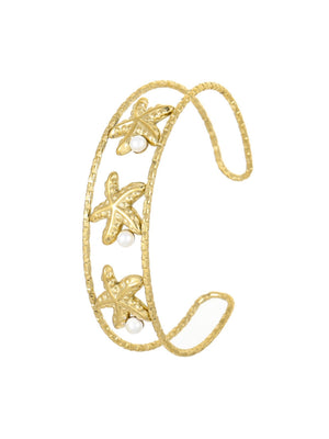 Holiday Shell And Starfish Bracelet