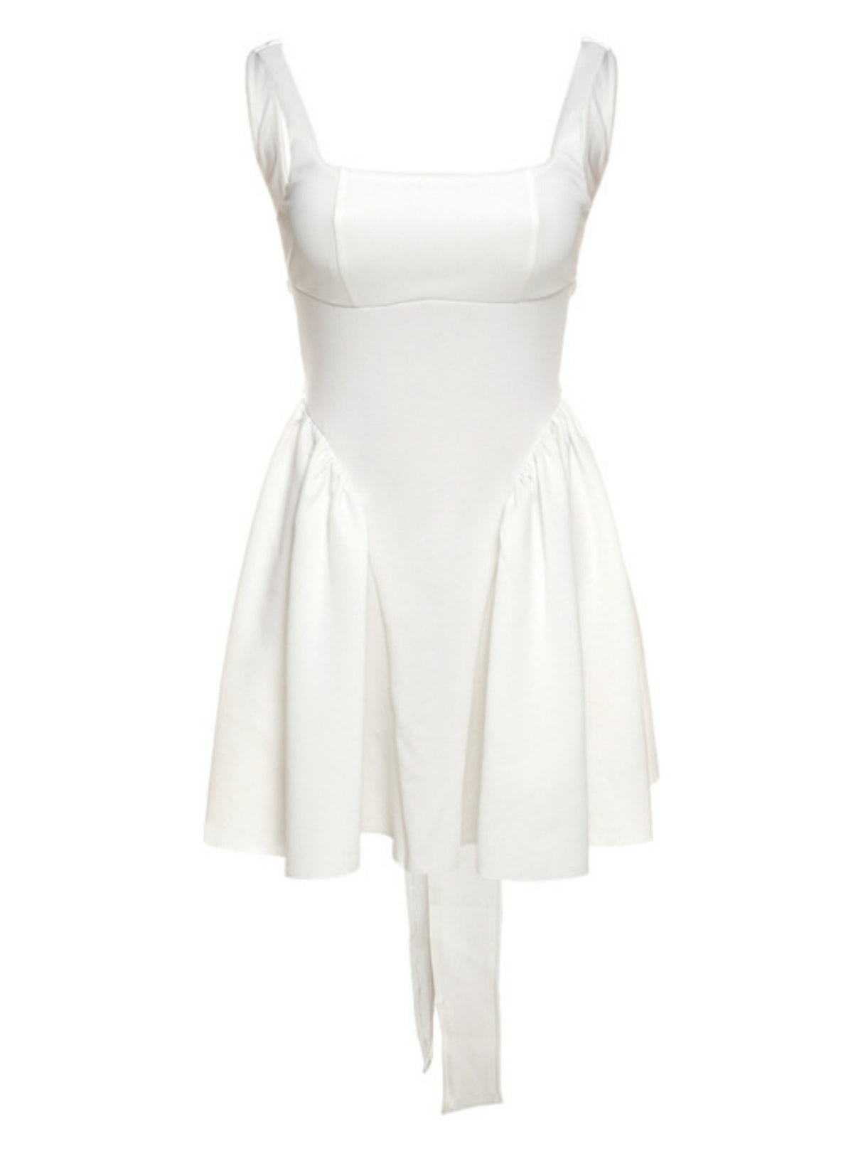 Bow Backless Strappy Mini&Short Dresses