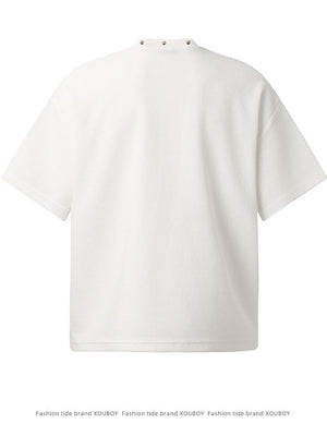 Studs Dark Ins Slogan Printed T-shirts
