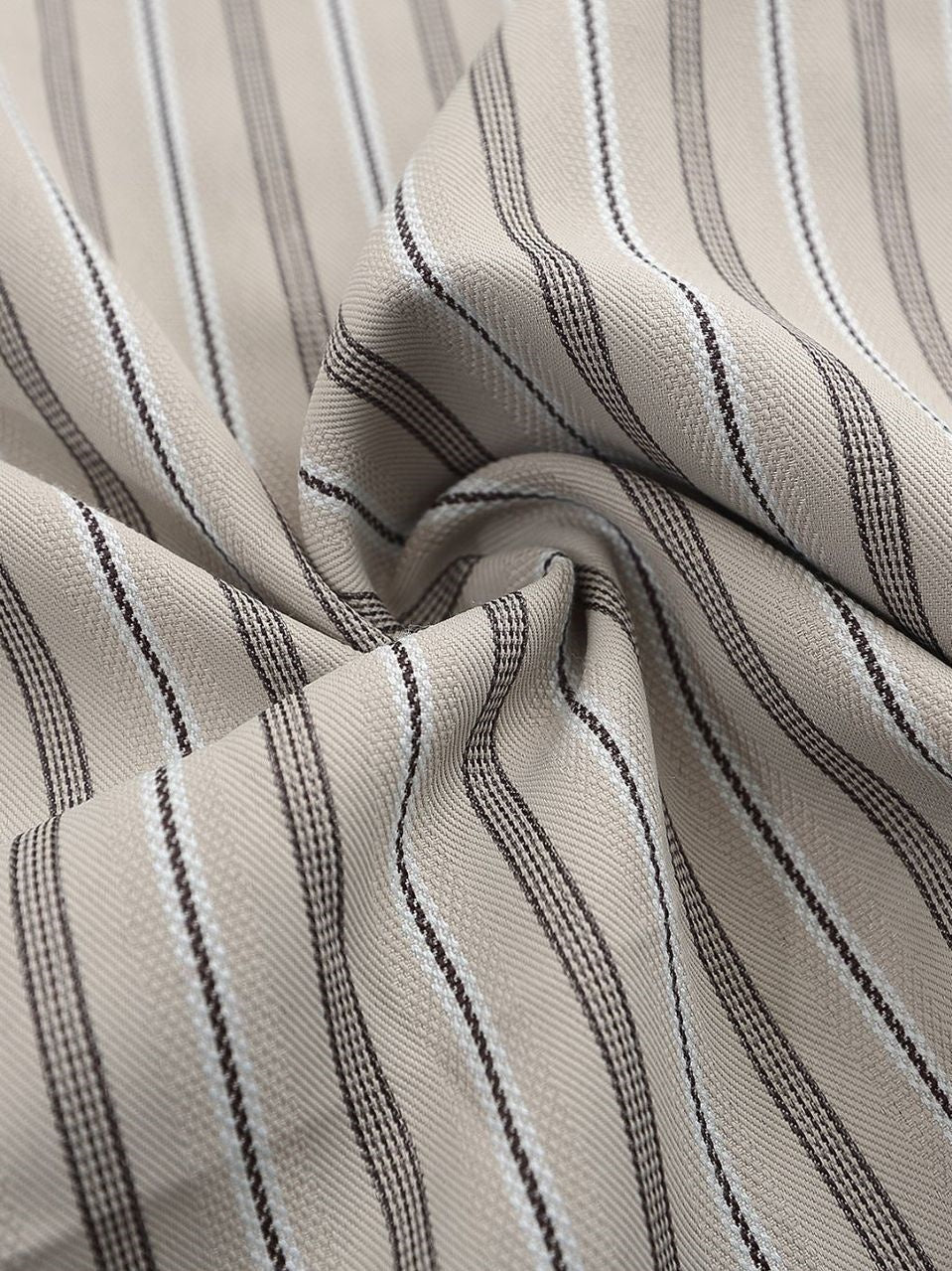 Liber Autumn Neutral wear Pocket decoration Stripes Shirts