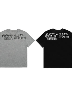 Liber Summer Women's Printed Letter T-shirts