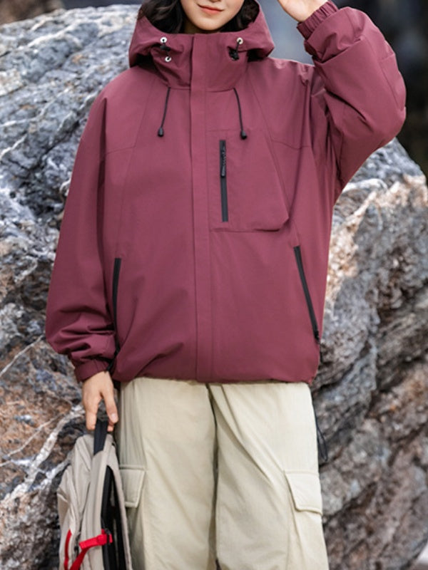 Outdoor Sports Windproof Triple Fleece Windproof Jacket