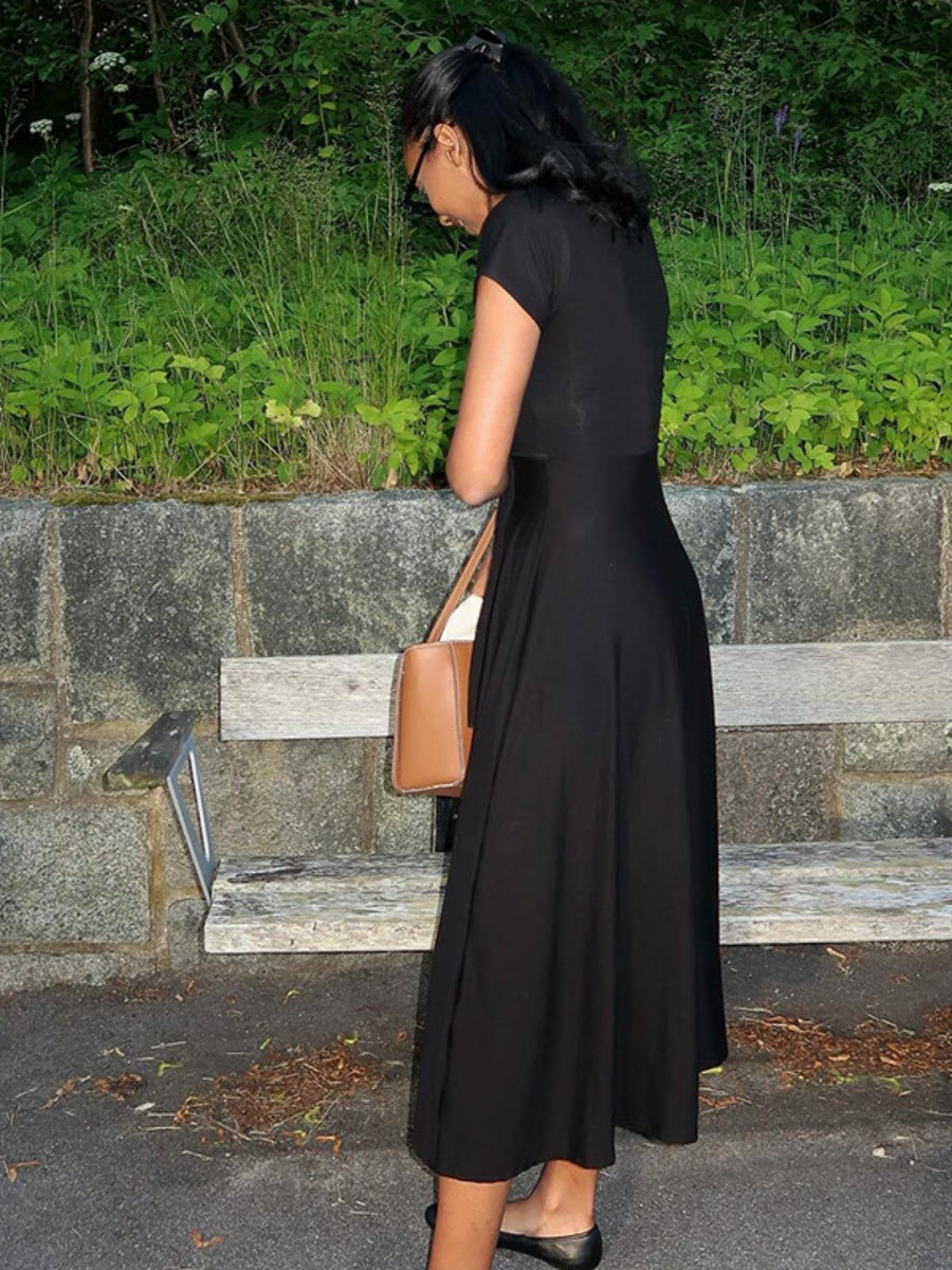 Short Suspender Dress