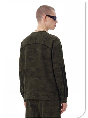 High Street Patchwork Camouflage T-shirt