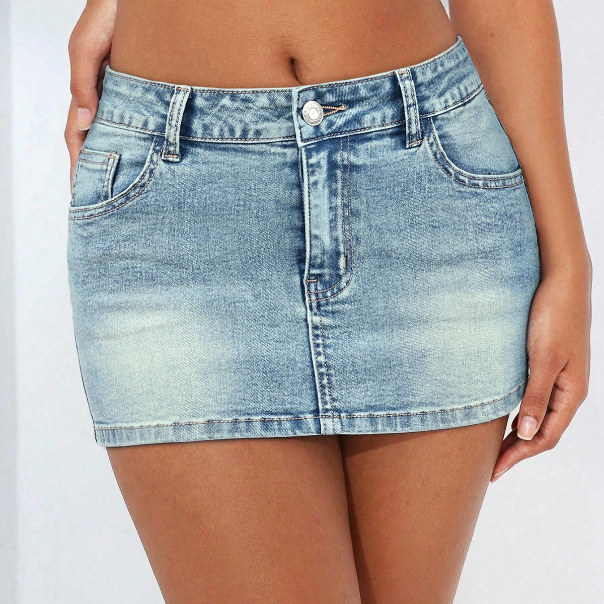 American-style Sexy Denim Skirt