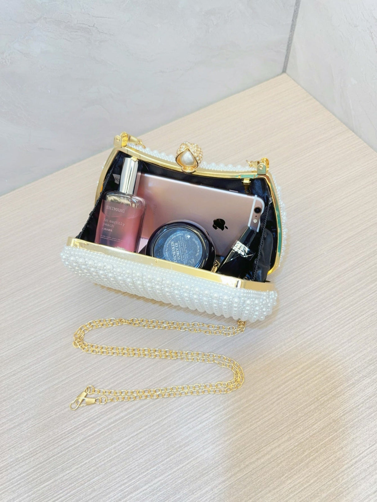 Liber Four Seasons ACC Pearl Box Bag