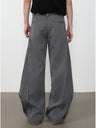 Retro Machete Stereo Gathering Cleanfit Dress Pants Pants
