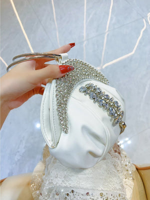 Liber Four Seasons ACC Pleated Diamond Cloud Bag