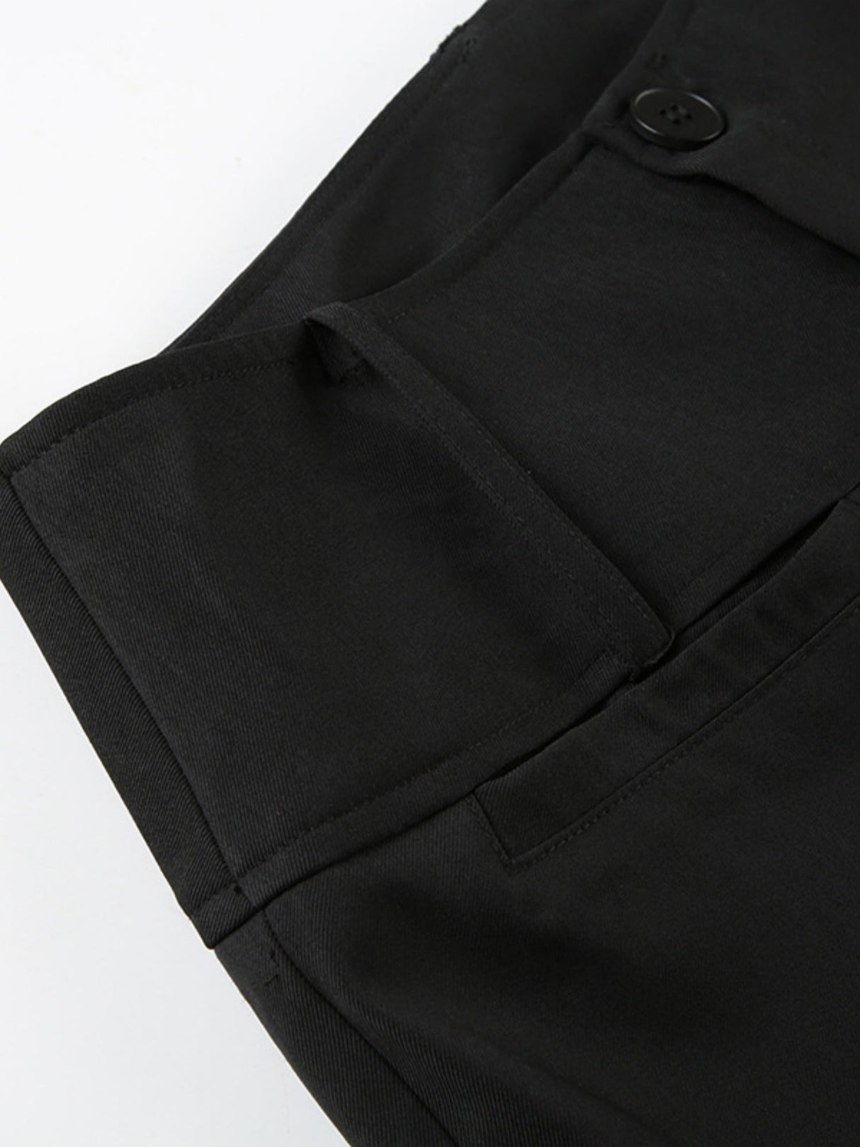 Low-rise Pocket Suit Trousers Pants