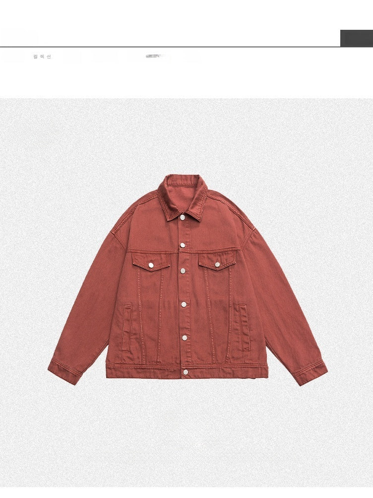Liber Summer Neutral wear Pocket decoration Solid Color Jackets