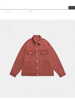 Liber Summer Neutral wear Pocket decoration Solid Color Jackets