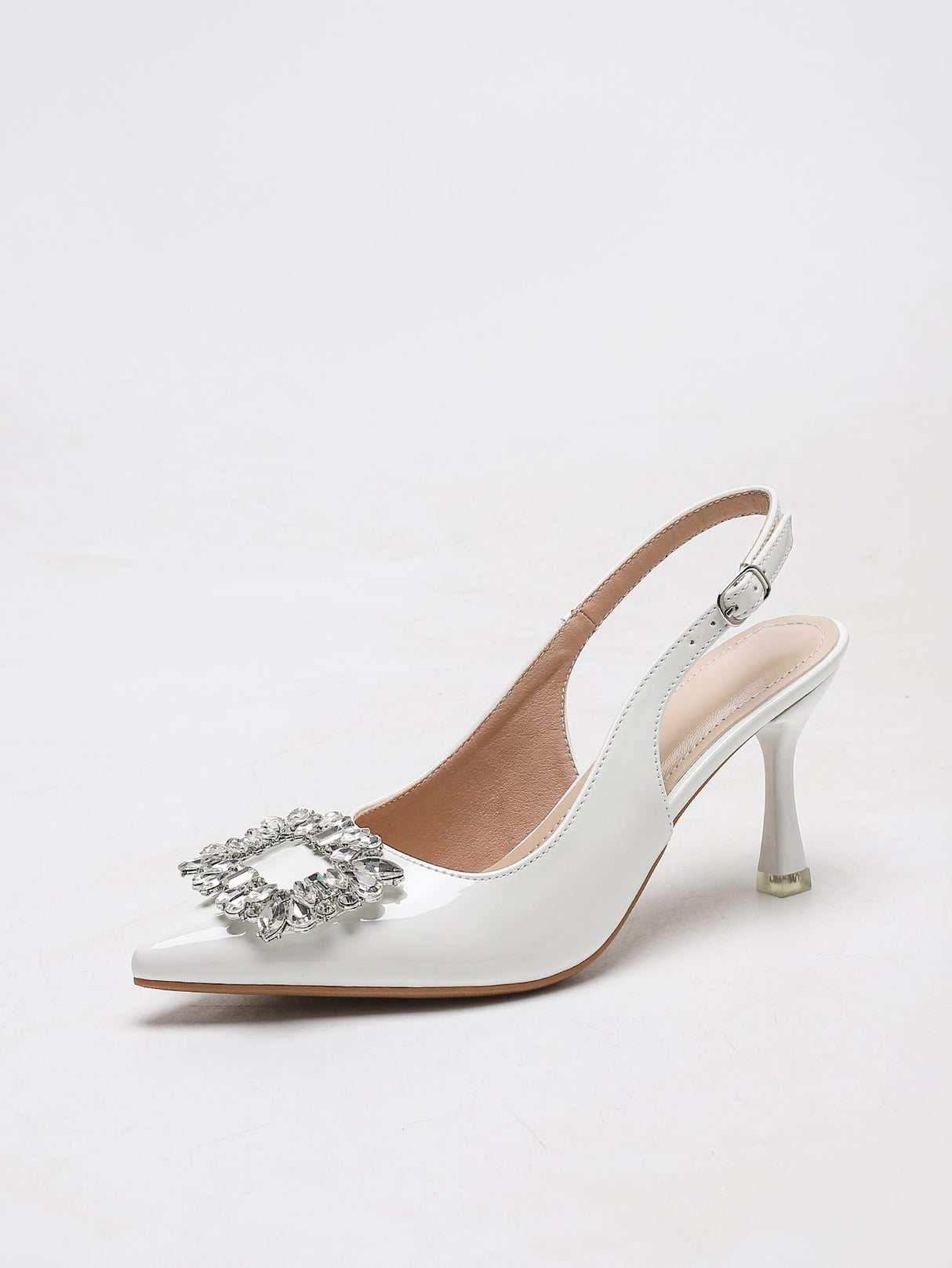 Escarpins à boucle métallique