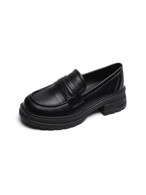 Liber Spring and autumn women's thick-soled loafers