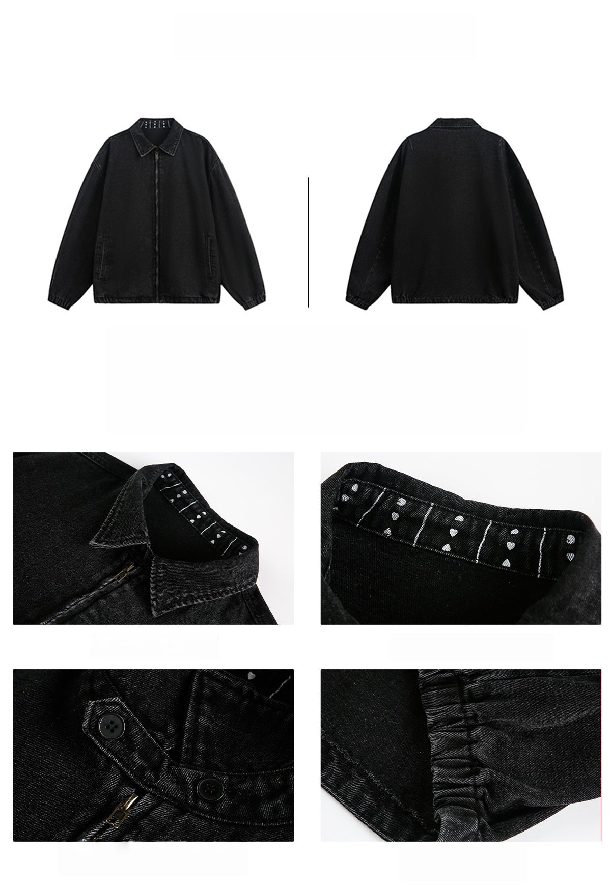 Liber Autumn Men's Printed Solid Color Jackets
