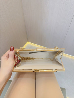 Liber Four Seasons ACC Sequin Pleated Bag