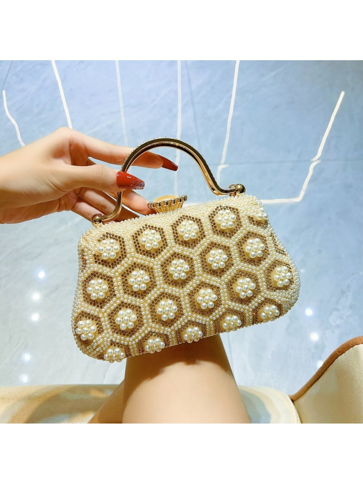 Liber Four Seasons ACC Pearl Cloud Bag