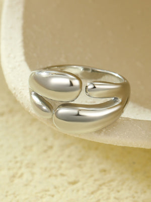 Solid Color Geometric Ring