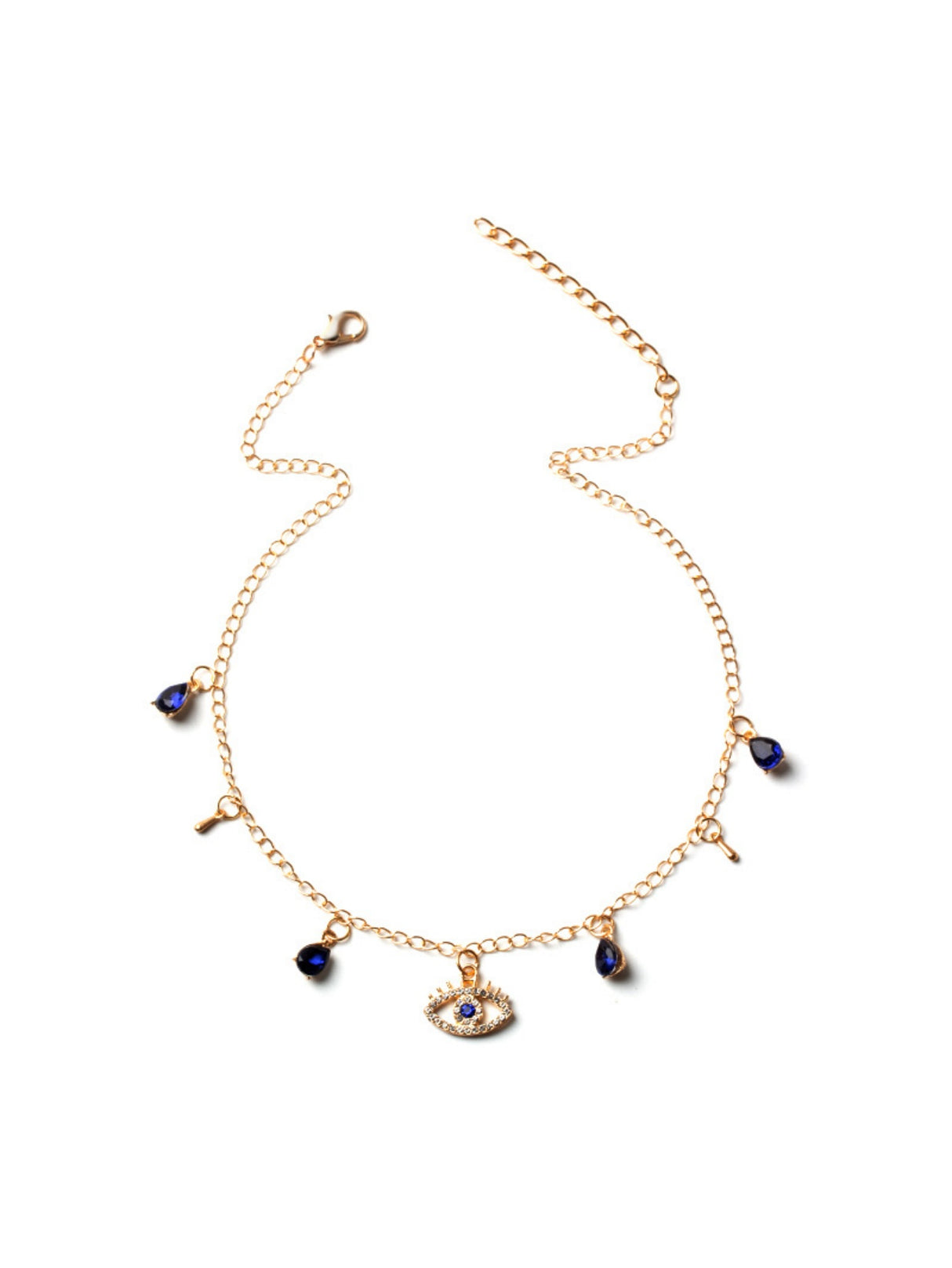 Demon Eye Alloy Necklace