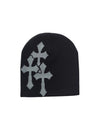Cross Jacquard Hip Hop Windproof Beanies