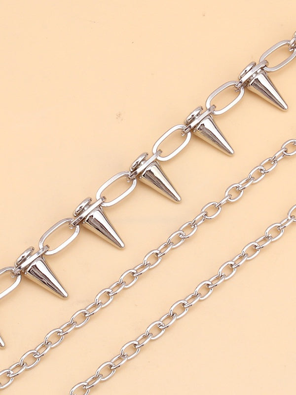 Hip Hop Punk Studs  Waist Chains