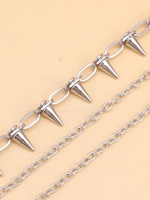 Hip Hop Punk Studs  Waist Chains