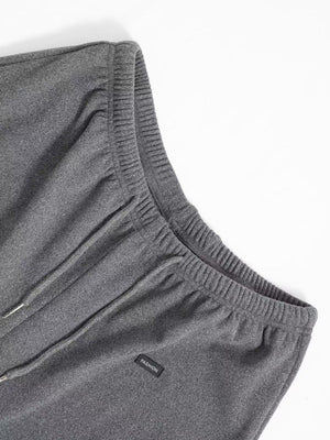 Wide-leg Pants With Drawstring Soft Elastic Waistband Loose Casual Trousers