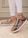 Sequined Women's Sneakers