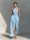 Sleeveless Elegant Slim-fit Long Dress