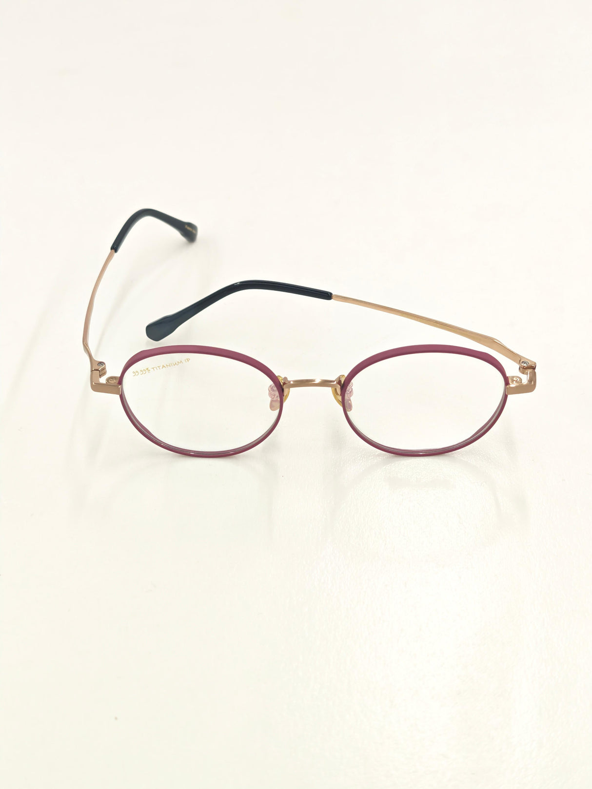 Pink-framed Eyeglasses