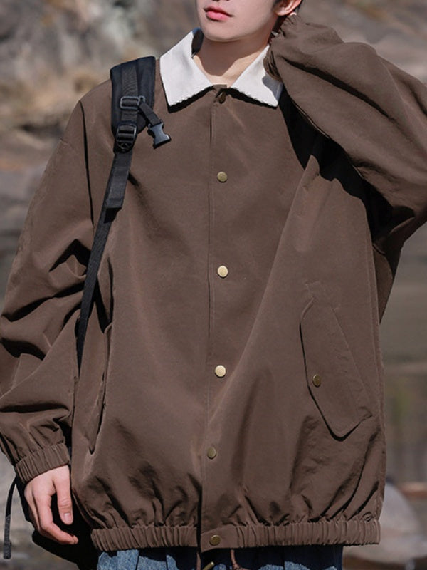 Liber Autumn Neutral wear Contrasting colors Jackets