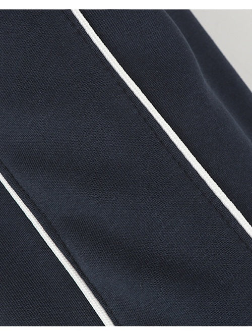 Splicing Embroidery No. 3 Sports Wind Loose Hoodies