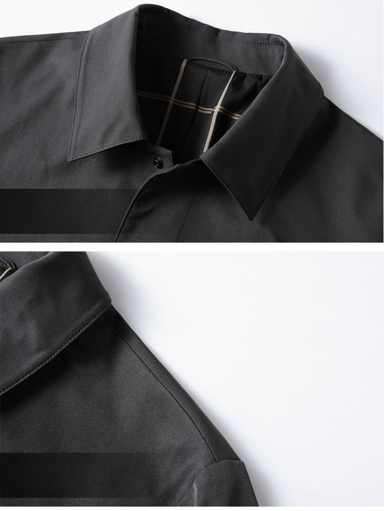Business Leisure Medium And Long Non-iron Trench Coats