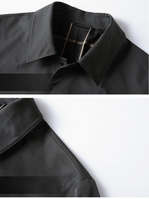 Business Leisure Medium And Long Non-iron Trench Coats