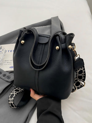 Metal Buckle Crossbody Bag