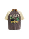 Coconut Trees Beach Distressed T-shirts