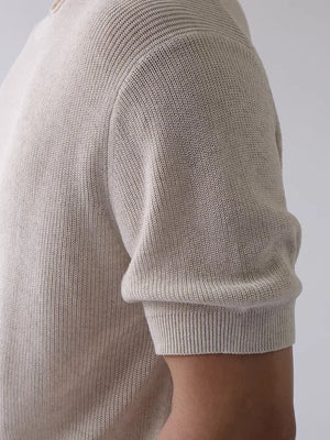 Hollow Out Breathable Solid Color T-shirts