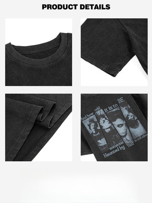 Liber Summer Neutral Printed Figure T-shirts