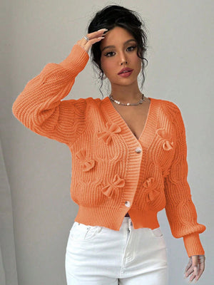Bow Valentine's Day Cardigans